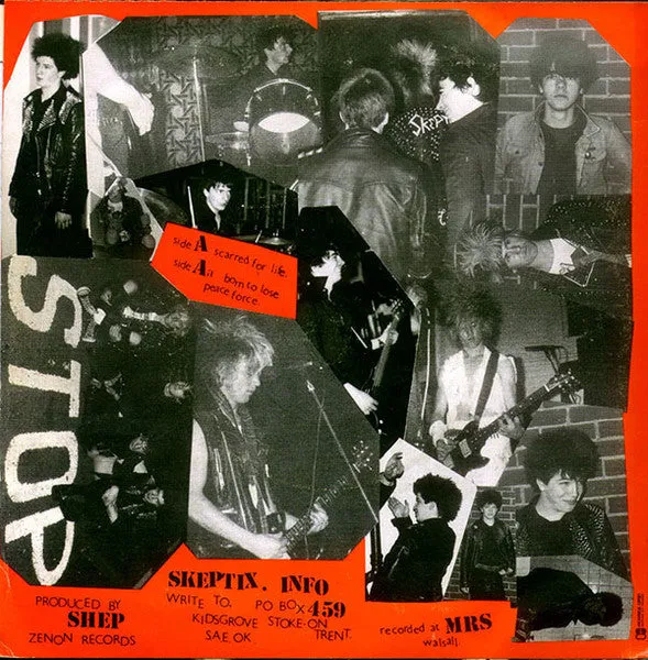 The Skeptix Peace Force 7" singel brukt – punk 1983