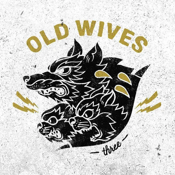 Old Wives Three LRR 08LP vinylplate gull brukt pop-punk