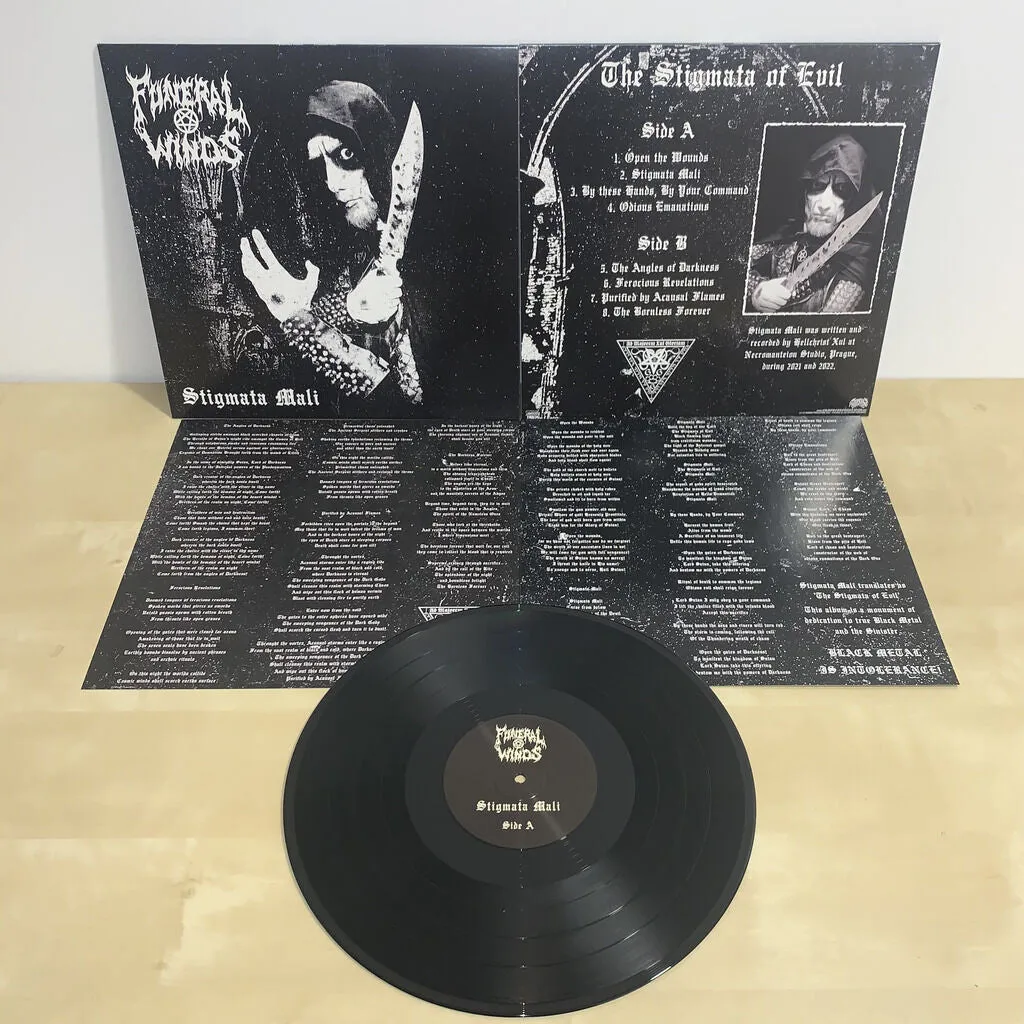 Funeral Winds Stigmata Mali LP svart vinyl 180g