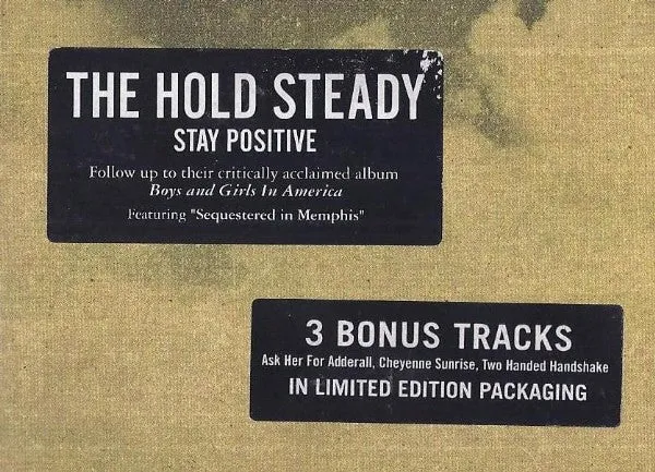 The Hold Steady Stay Positive CD limited digipak brukt