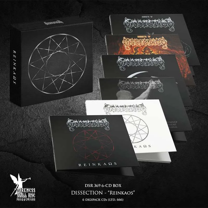 Dissection Reinkaos 20 år 6CD boks digipak