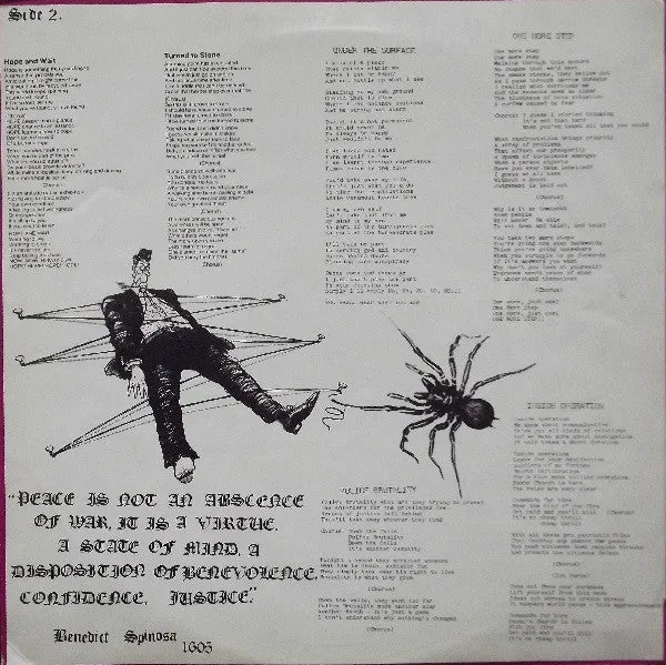 Vicious Circle Rhyme With Reason LP vinyl brukt 1987