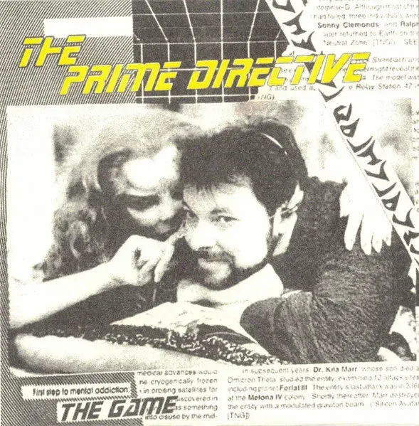 The Prime Directive The Game JT001 7" vinyl lathe nummerert