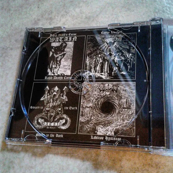 Watain Satanic Deathnoise 4xCD boks brukt black metal