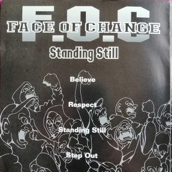 Face Of Change Standing Still 7" vinyl EP brukt Japan