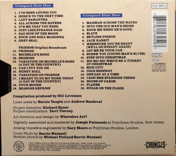 Elton John Rare Masters 2xCD samling brukt poprock ballader