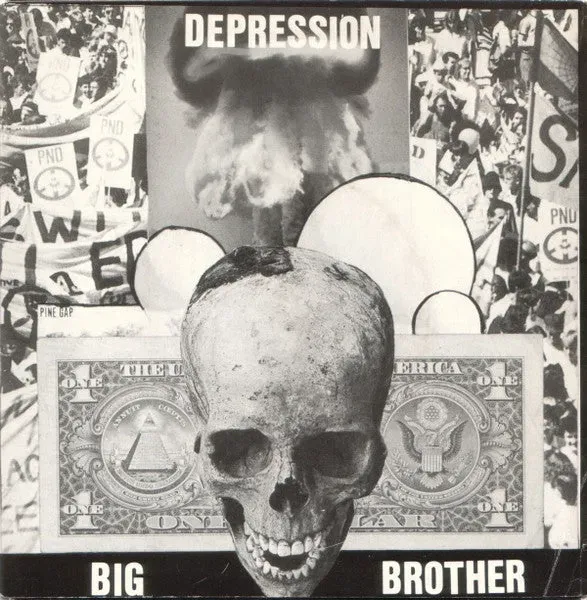 Depression Big Brother 7" vinyl brukt hardcore 1986