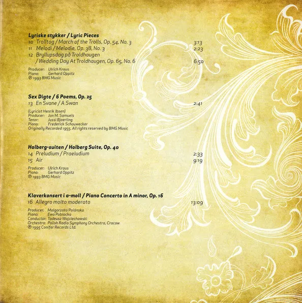 Edvard Grieg The Essential Edvard Grieg CD brukt samling