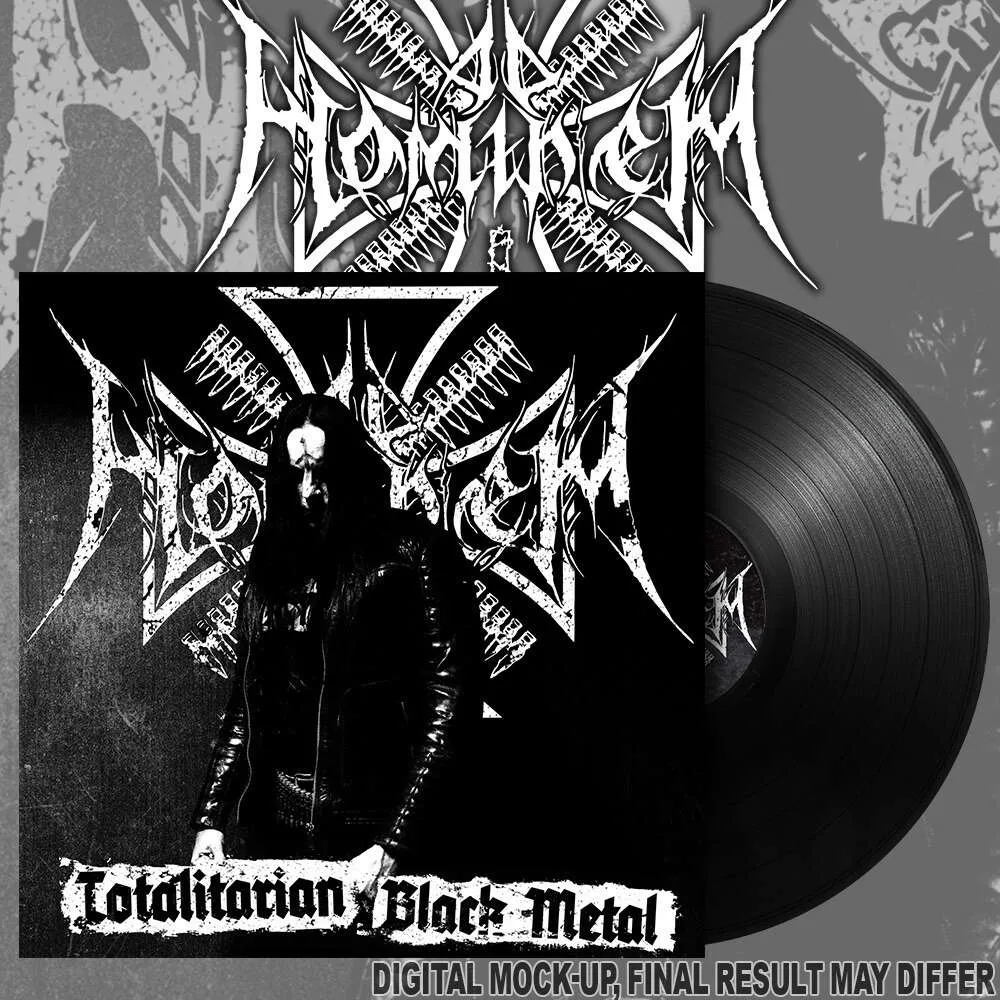 Ad Hominem Totalitarian Black Metal LP 180g svart