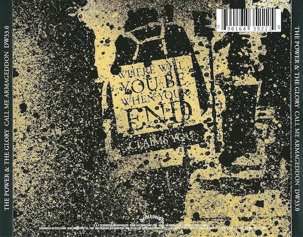 The Power & The Glory Call Me Armageddon CD brukt metalcore