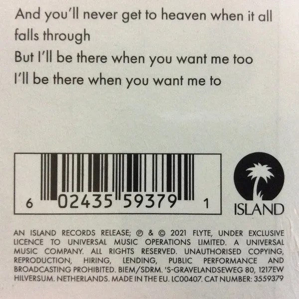 Flyte This Is Really Going To Hurt LP blå vinyl brukt