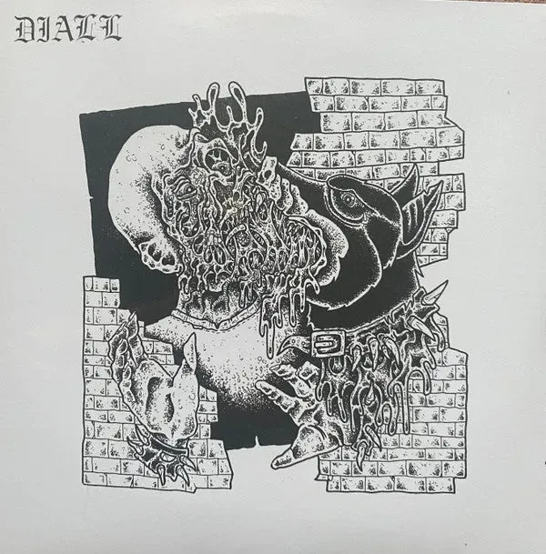 Diall Diall 7" rød vinyl brukt hardcore-punk
