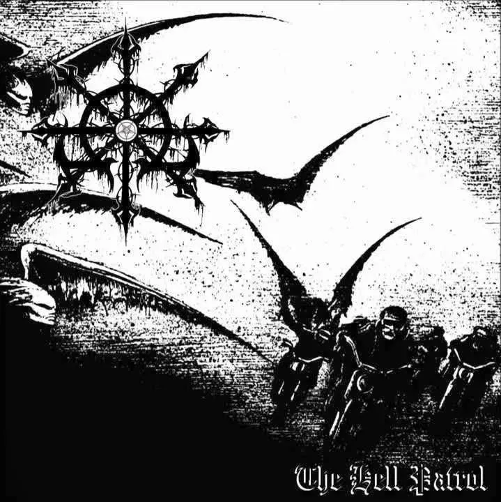 Omega The Hell Patrol CD black thrash