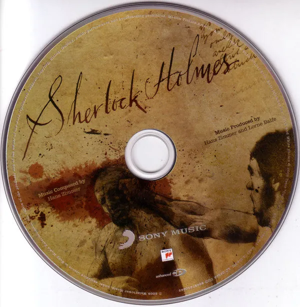 Hans Zimmer Sherlock Holmes CD brukt soundtrack