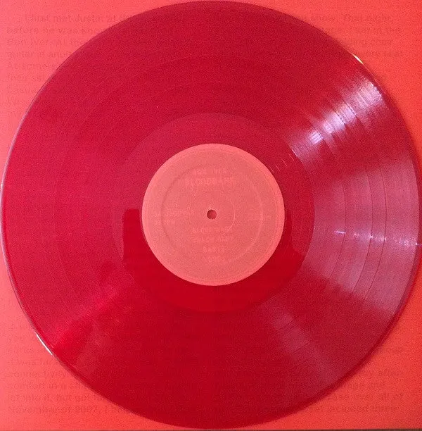 Bon Iver Blood Bank 12" EP rød vinyl anniversary
