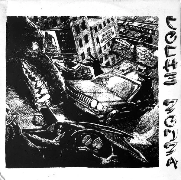 Enola Gay Coche Bomba split-LP brukt crust 1995