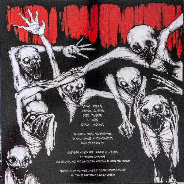 Poundaflesh Depths Of Despair 12" vinyl farget hardcore