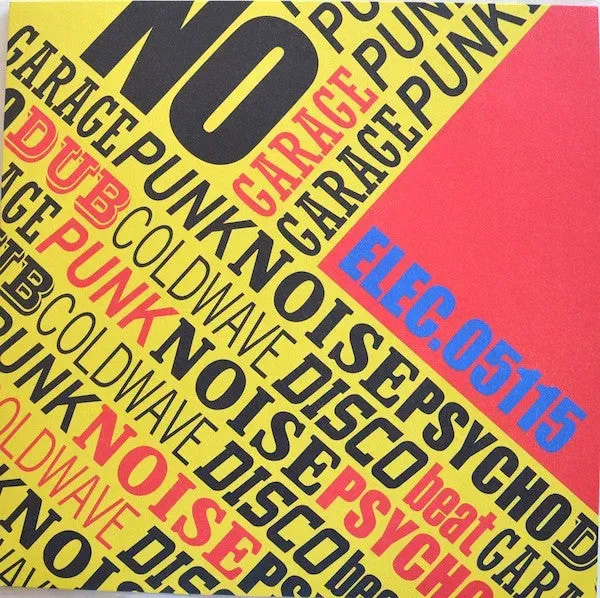 Distortions No Garage Punk LP brukt hvit vinyl