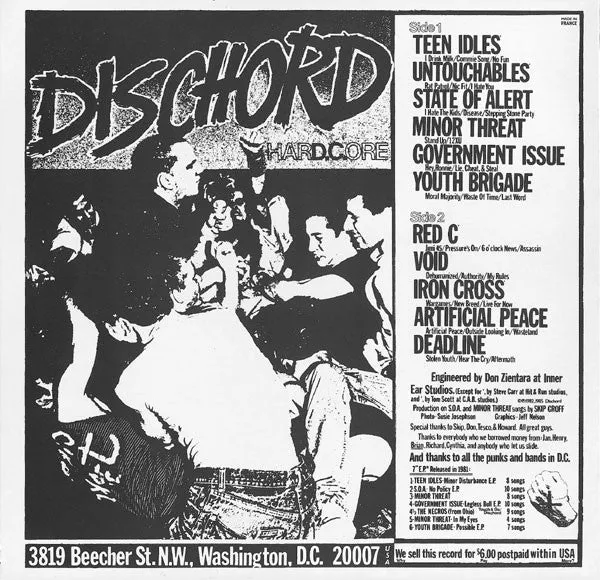Various Flex Your Head LP vinyl blå repress brukt