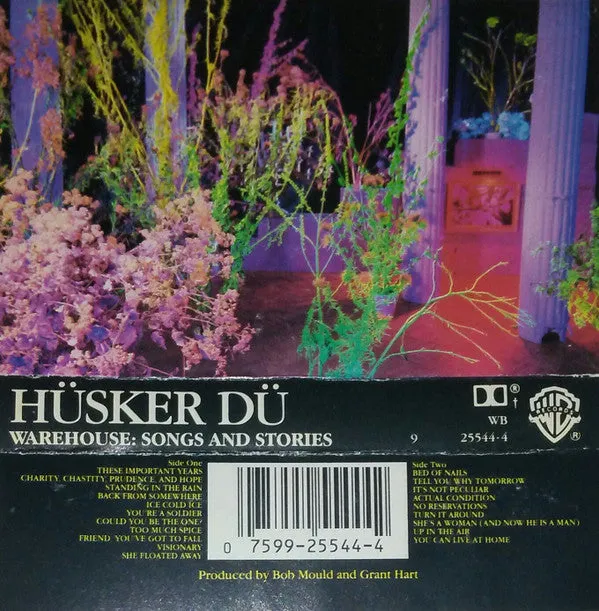 Húsker Dü Warehouse Songs And Stories kassett brukt alternativ rock