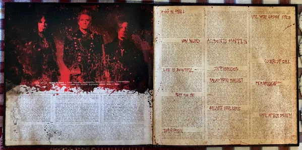 Sixx:A.M. Heroin Diaries Soundtrack 10th Anniversary 2LP rød brukt