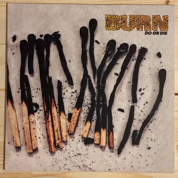 Burn Do Or Die LP vinyl brukt orange/red