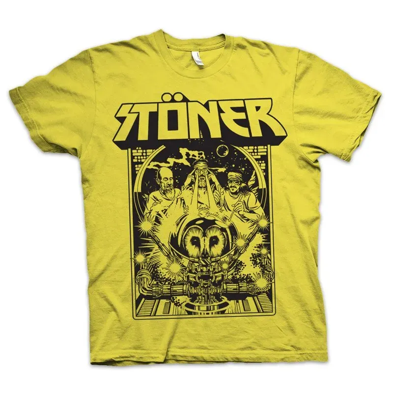 Heavy Psych Sounds Stoner #05 t-skjorte gul/svart