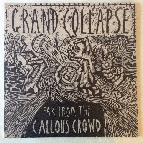 Grand Collapse Far From The Callous Crowd LP vinyl brukt