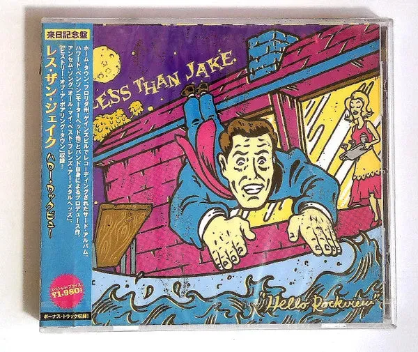 Less Than Jake Hello Rockview CD brukt Japan ska-punk