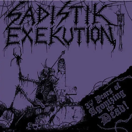 Sadistik Exekution 30 Years Of Agonizing CD samle-CD violet trykk