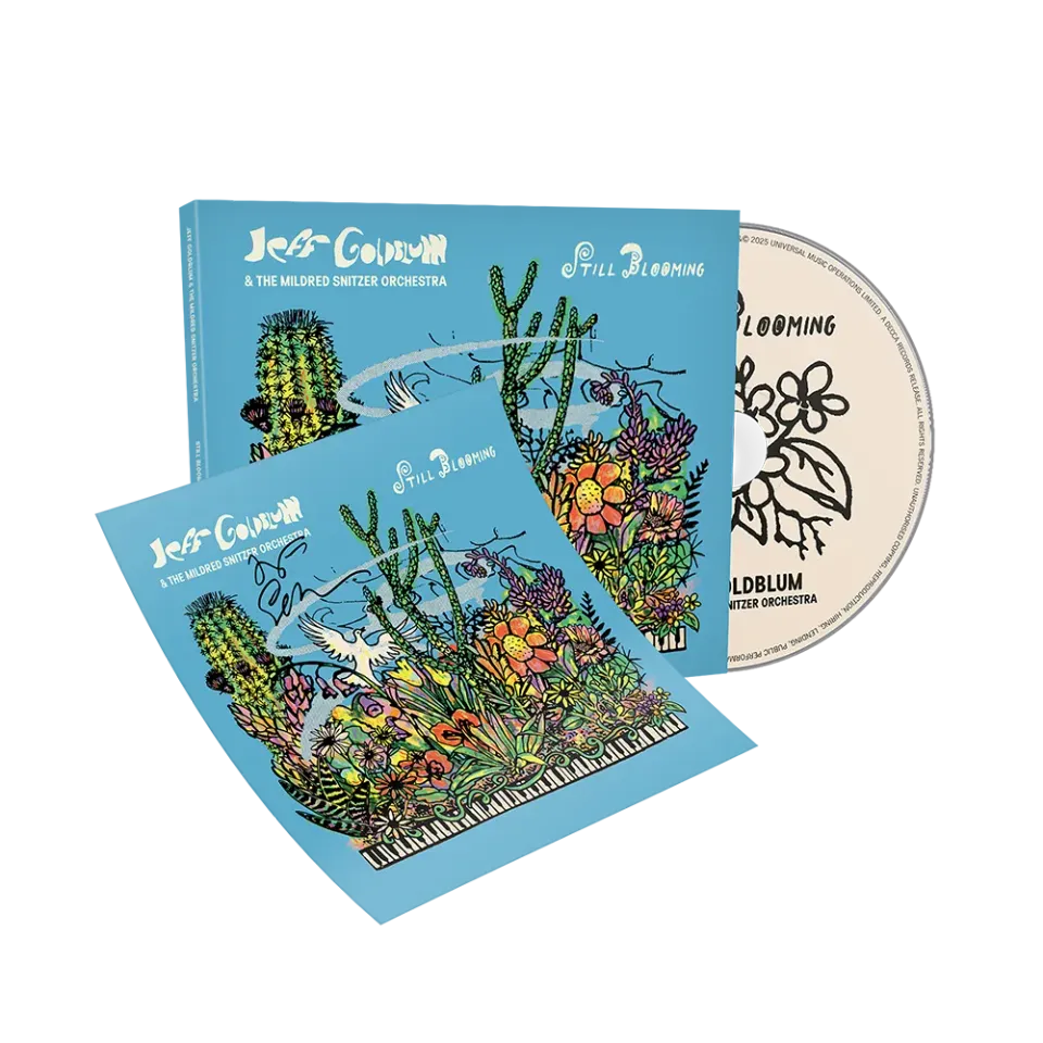 Jeff Goldblum Still Blooming CD signert kort