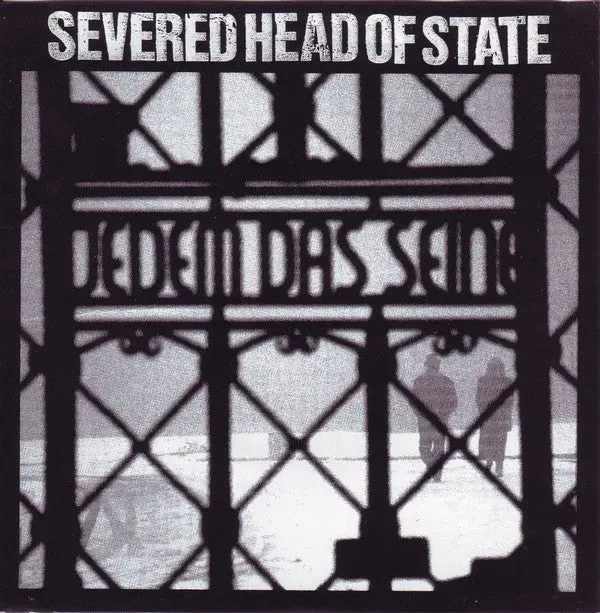 Severed Head Of State Jedem Das Seine 7" vinyl EP brukt hardcore