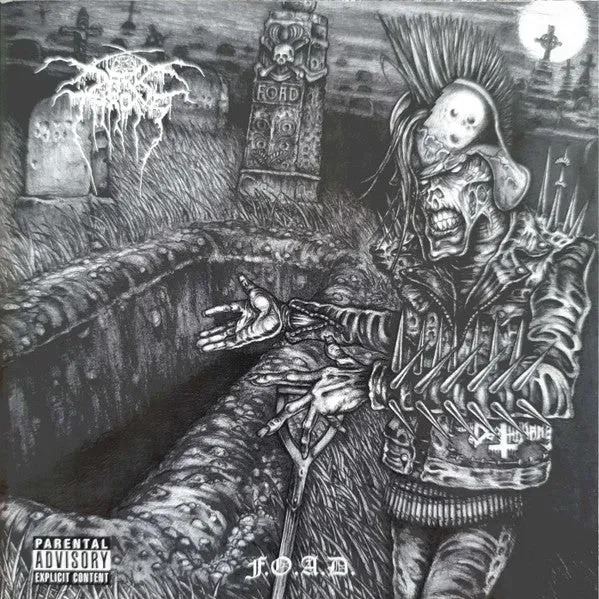 Darkthrone F.O.A.D. CD brukt thrash black metal Peaceville