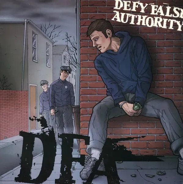 DFA Defy False Authority LP vinyl brukt thrash