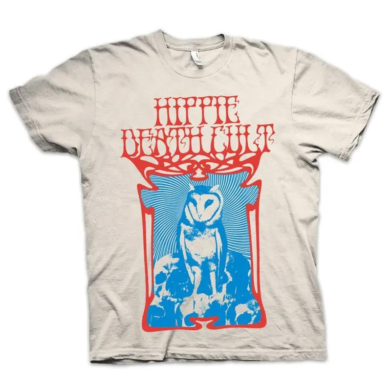 Hippie Death Cult #01 t-skjorte natural