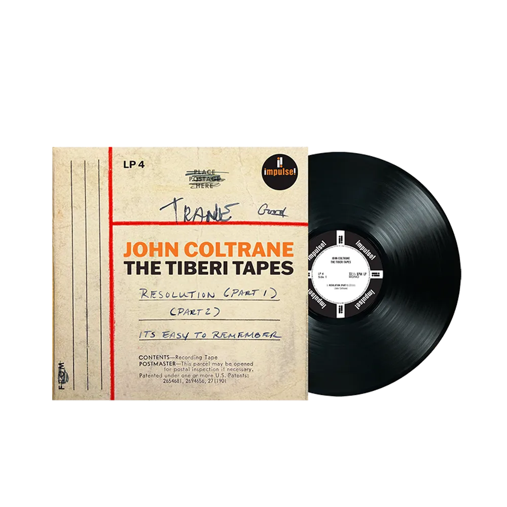 John Coltrane Tiberi Tapes Live 4LP box 1960-opptak