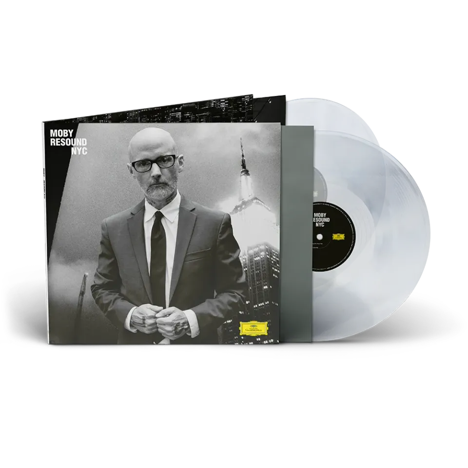 Moby Resound NYC 2LP vinylplate klar vinyl