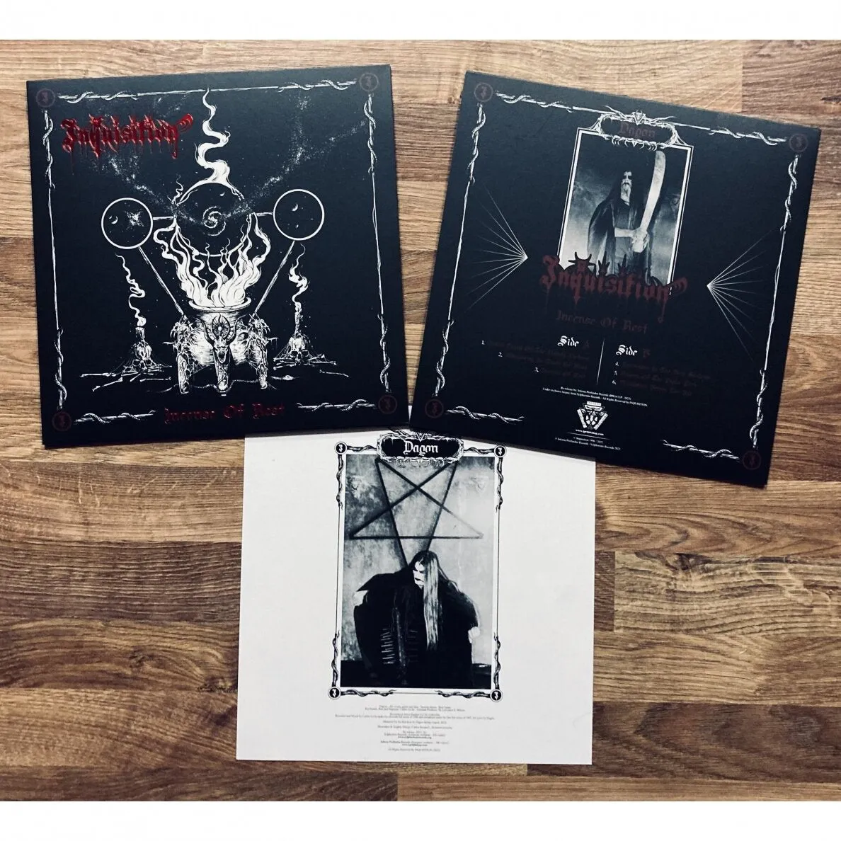 Inquisition Incense Of Rest LP vinyl svart 180g
