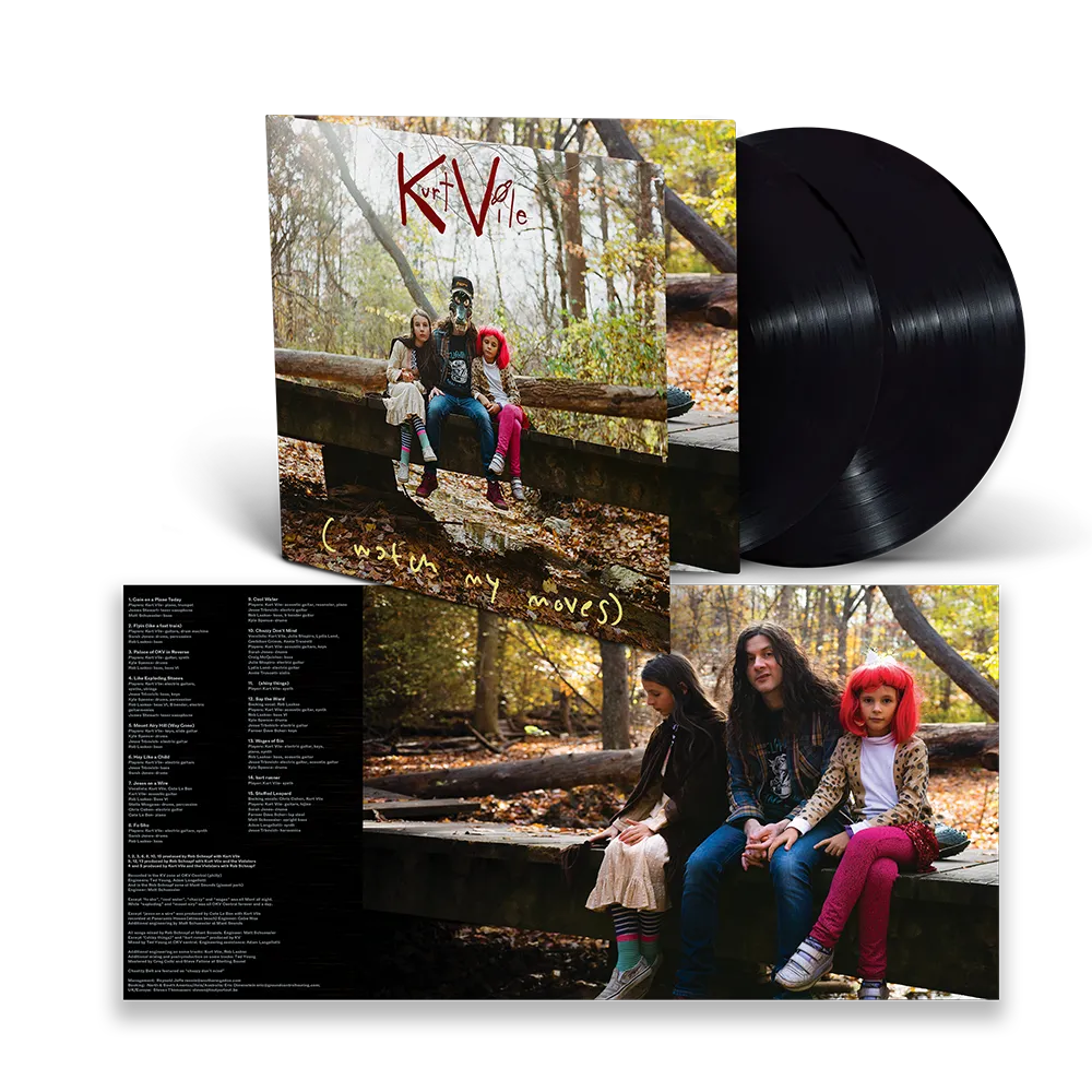 Kurt Vile watch my moves 2LP vinyl dobbel