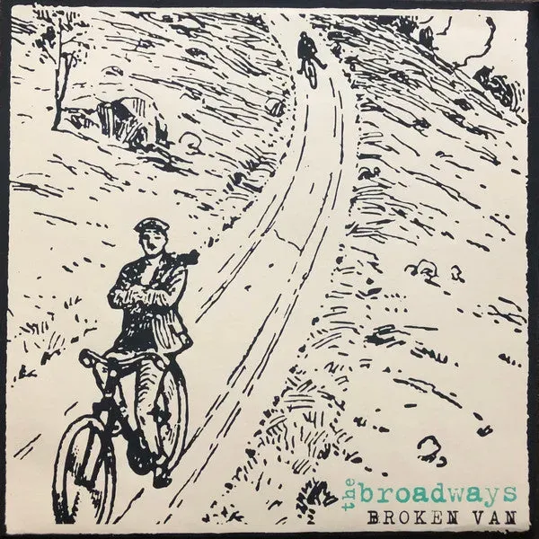 The Broadways Broken Van LP grønn vinyl brukt numbered