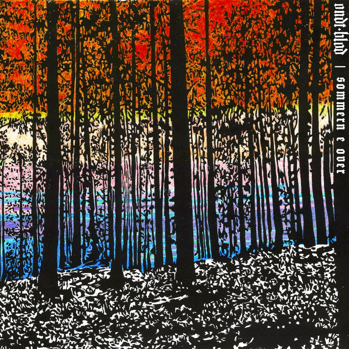 Ondt Blod Sommern E Over 7" vinyl limited edition norsk punk