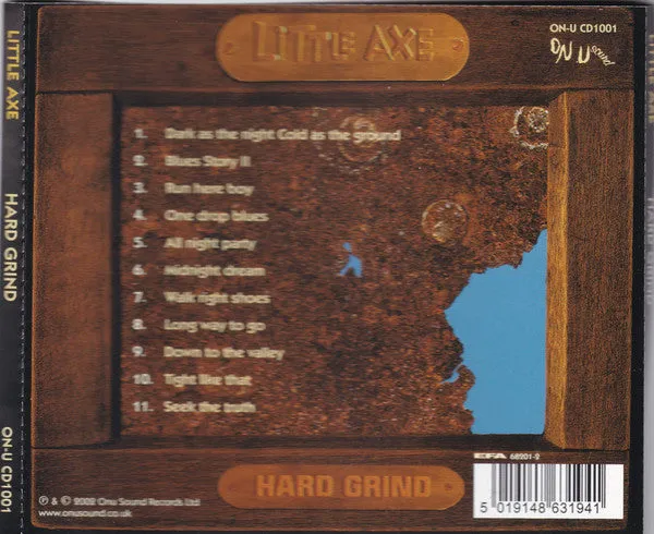 Little Axe Hard Grind CD brukt dub blues