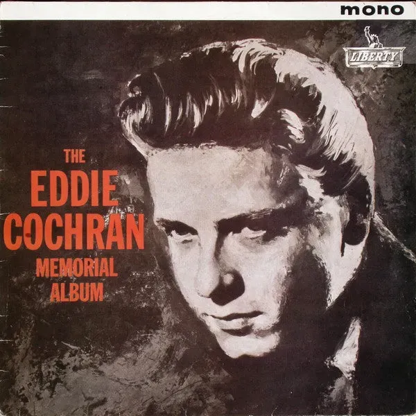 Eddie Cochran Memorial Album LP brukt mono rock