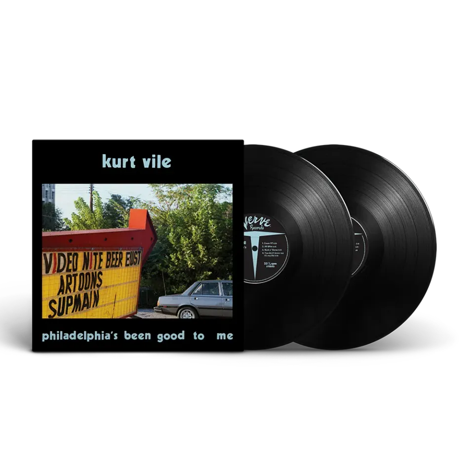 Kurt Vile Philadelphia's been good to me vinyl 2LP