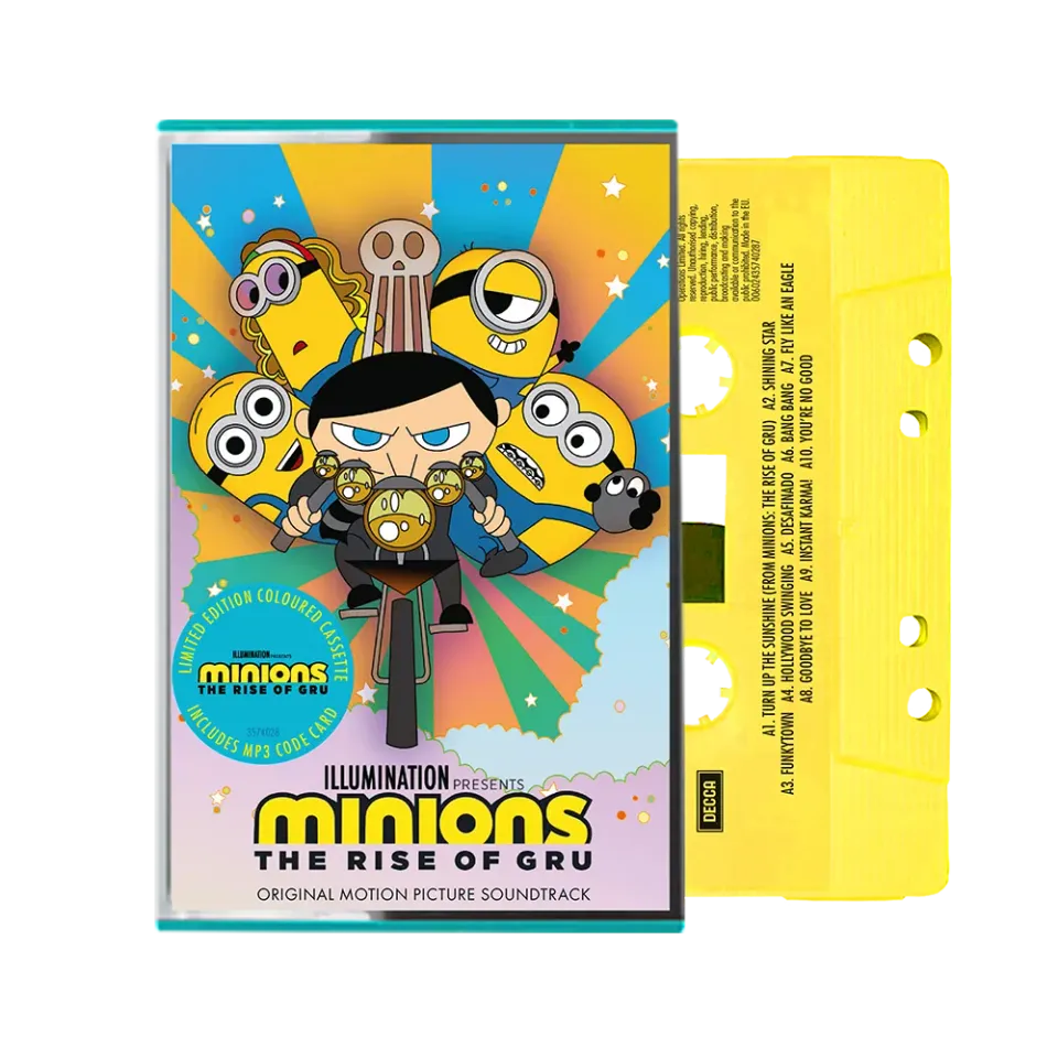 Minions The Rise of Gru kassett soundtrack