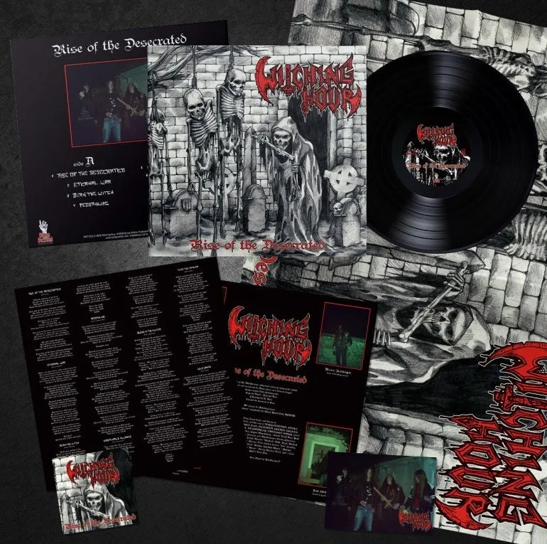 Witching Hour Rise Of The Desecrated LP vinyl svart