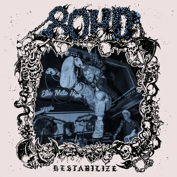 80HD Destabilize LP brukt VG hardcore punk