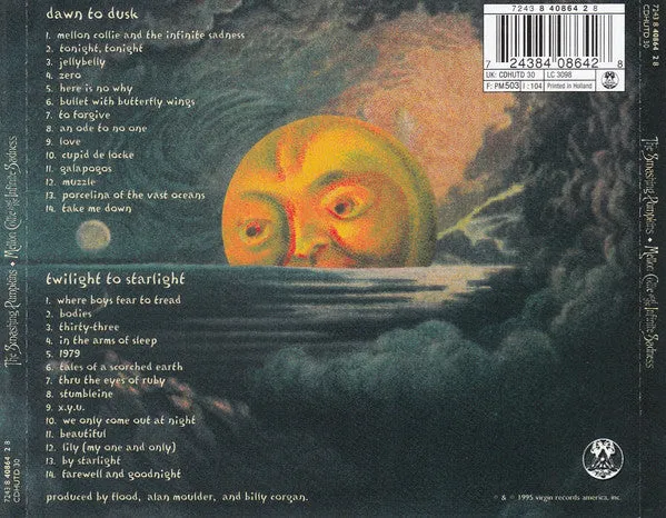 Smashing Pumpkins Mellon Collie 2xCD brukt reissue
