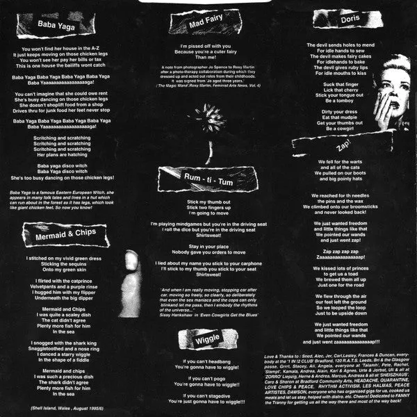 Witchknot Squawk LP brukt punk vinyl 1996