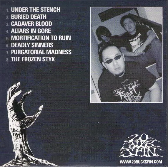 Coffins Buried Death CD brukt gatefold death metal